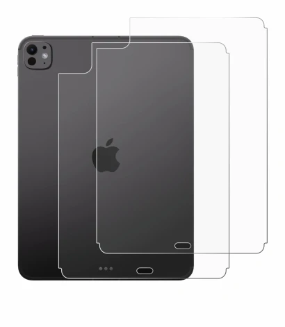 Imagen del dispositivo Apple iPad Pro 11" 2025 (Trasero) con una amplia variedad de protectores de pantalla.