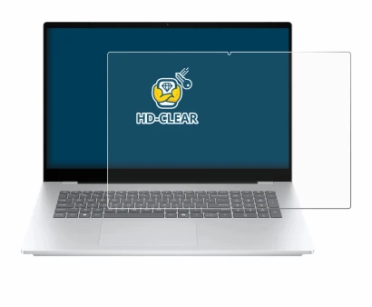 Imagen del dispositivo HP OmniBook 7 17-dc con una amplia variedad de protectores de pantalla.