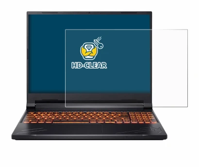 Imagen del dispositivo Acer Nitro V 16 con una amplia variedad de protectores de pantalla.