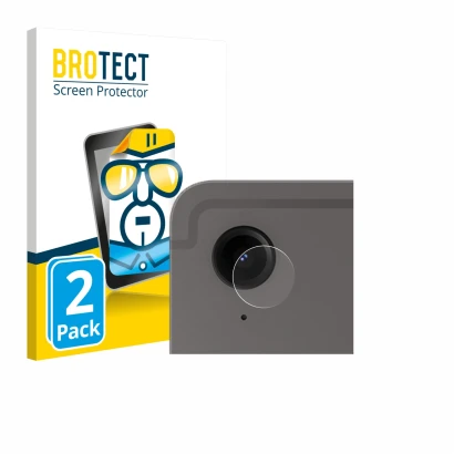 Parte frontal de un envase de producto con el logotipo de la marca BROTECT. Al lado se muestra el dispositivo Samsung Galaxy T