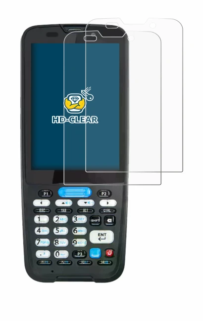 Imagen del dispositivo Unitech HT330 con una amplia variedad de protectores de pantalla.