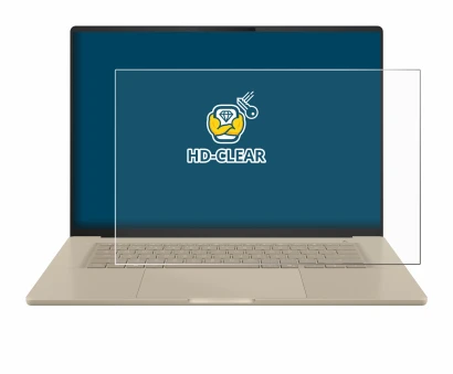 Imagen del dispositivo ASUS ZenBook A16 UX3607 con una amplia variedad de protectores de pantalla.