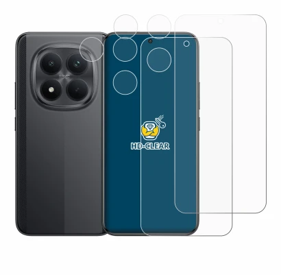 Imagen del dispositivo Xiaomi Poco M8 Pro (Frontal+Cámara) con una amplia variedad de protectores de pantalla.