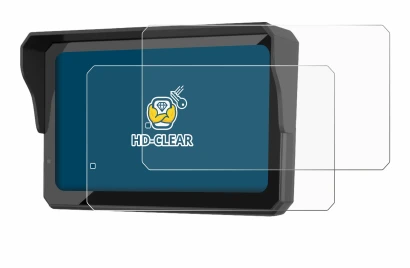 Imagen del dispositivo Carpuride W602S Pro con una amplia variedad de protectores de pantalla.