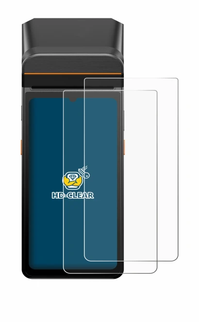 Imagen del dispositivo Sunmi V3 A13 con una amplia variedad de protectores de pantalla.