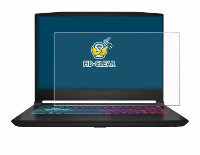 Imagen del dispositivo MSI Katana 15 HX B14 con una amplia variedad de protectores de pantalla.