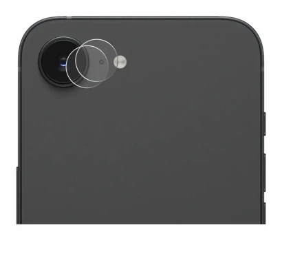 Imagen del dispositivo Apple iPhone 17e (SÓLO Cámara) con una amplia variedad de protectores de pantalla.