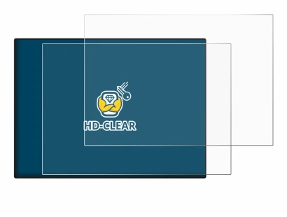 Imagen del dispositivo CrossControl CCpilot V700 con una amplia variedad de protectores de pantalla.