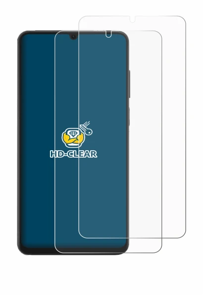 Imagen del dispositivo Honor X6d con una amplia variedad de protectores de pantalla.