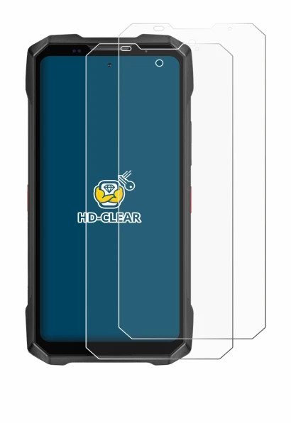 Imagen del dispositivo Doogee V Max 2 con una amplia variedad de protectores de pantalla.