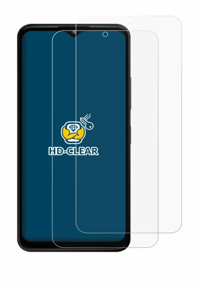 Imagen del dispositivo HMD Arc con una amplia variedad de protectores de pantalla.
