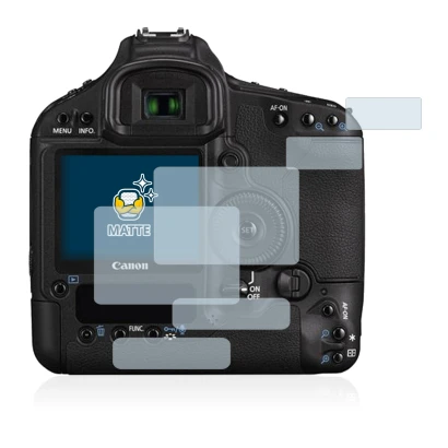 Imagen del dispositivo Canon EOS 1D Mark III con una amplia variedad de protectores de pantalla.