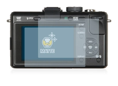 Imagen del dispositivo Panasonic Lumix DMC-GF1 con una amplia variedad de protectores de pantalla.