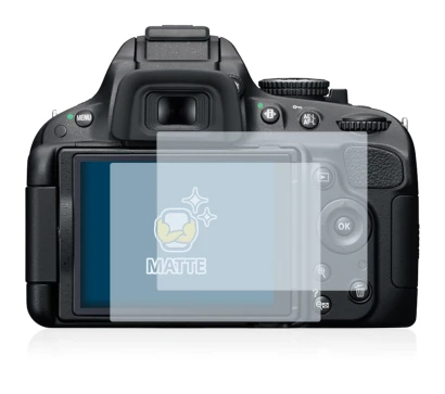 Imagen del dispositivo Nikon D5100 con una amplia variedad de protectores de pantalla.