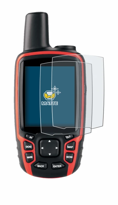 Imagen del dispositivo Garmin Astro 320 con una amplia variedad de protectores de pantalla.