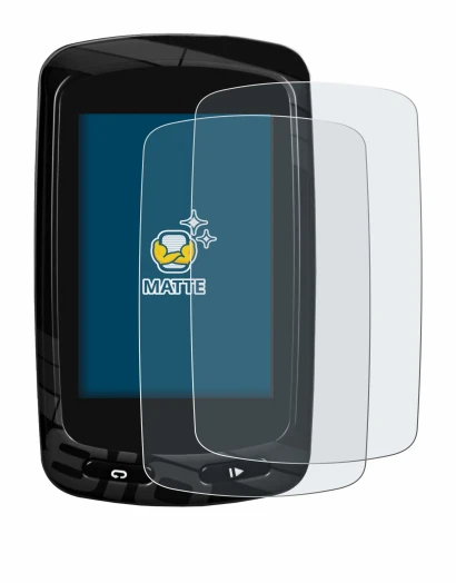 Imagen del dispositivo Garmin Edge 810 con una amplia variedad de protectores de pantalla.