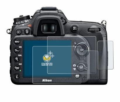 Imagen del dispositivo Nikon D7100 con una amplia variedad de protectores de pantalla.