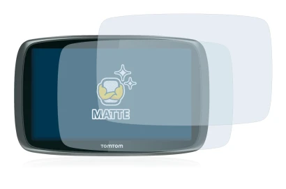 Imagen del dispositivo TomTom GO 6000 con una amplia variedad de protectores de pantalla.