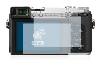 Imagen del dispositivo Panasonic Lumix DMC-GX7 con una amplia variedad de protectores de pantalla.