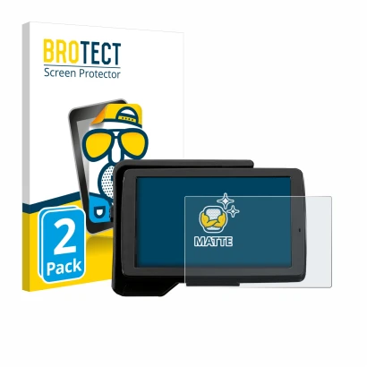 Parte frontal de un envase de producto con el logotipo de la marca BROTECT. Al lado se muestra el dispositivo BMW R 1200 GS 20