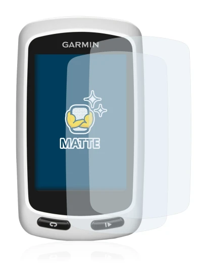 Imagen del dispositivo Garmin Edge Touring Plus con una amplia variedad de protectores de pantalla.