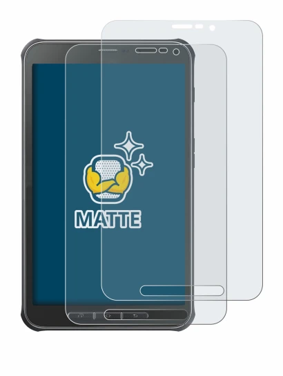 Imagen del dispositivo Samsung Galaxy Tab Active SM-T365 con una amplia variedad de protectores de pantalla.