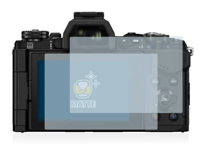 Imagen del dispositivo Olympus OM-D E-M5 Mark II con una amplia variedad de protectores de pantalla.
