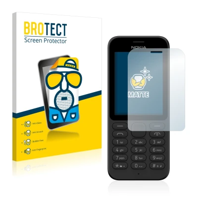Parte frontal de un envase de producto con el logotipo de la marca BROTECT. Al lado se muestra el dispositivo Microsoft Nokia