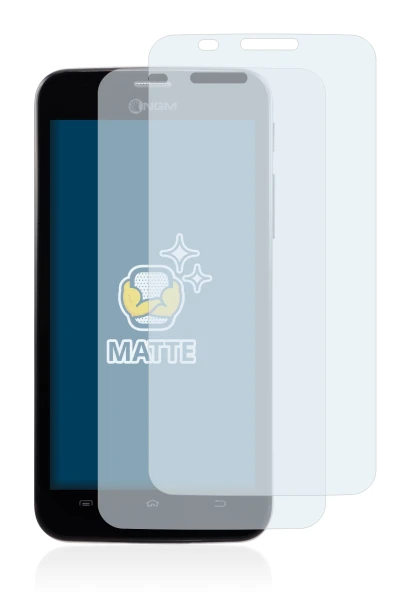 Imagen del dispositivo NGM Dynamic Life con una amplia variedad de protectores de pantalla.