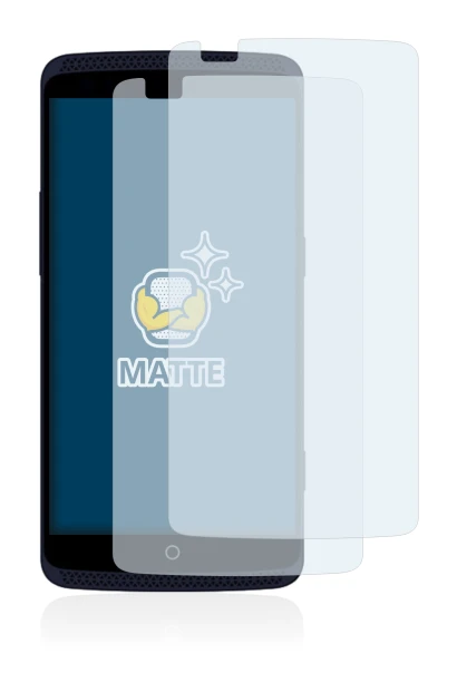 Imagen del dispositivo ZTE Axon Pro con una amplia variedad de protectores de pantalla.