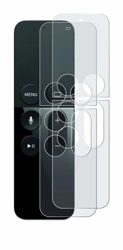 Imagen del dispositivo Apple Remote Control Apple TV 4 con una amplia variedad de protectores de pantalla.