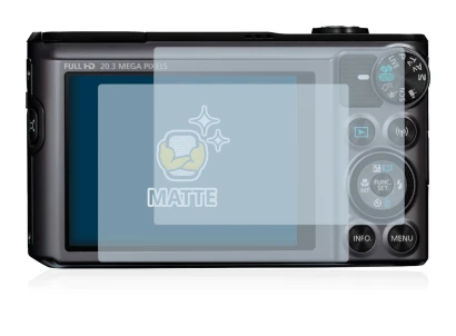 Imagen del dispositivo Canon PowerShot SX720 HS con una amplia variedad de protectores de pantalla.