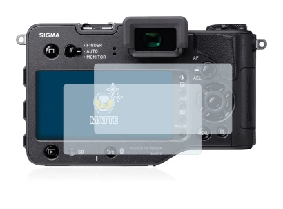 Imagen del dispositivo Sigma SD Quattro con una amplia variedad de protectores de pantalla.