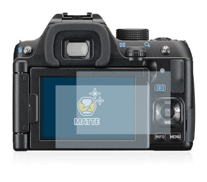 Imagen del dispositivo Pentax K-70 con una amplia variedad de protectores de pantalla.