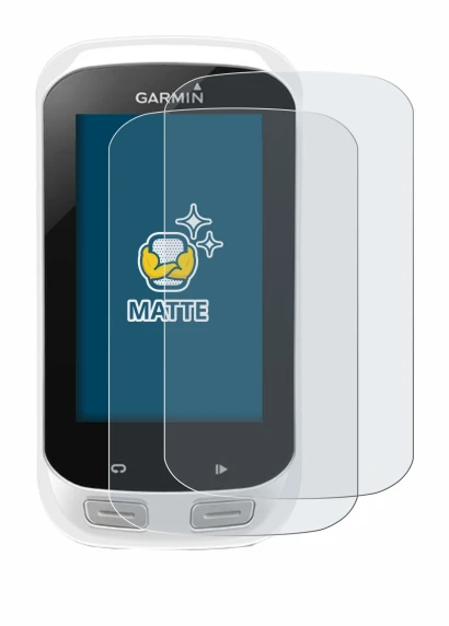 Imagen del dispositivo Garmin Edge Explore 1000 con una amplia variedad de protectores de pantalla.