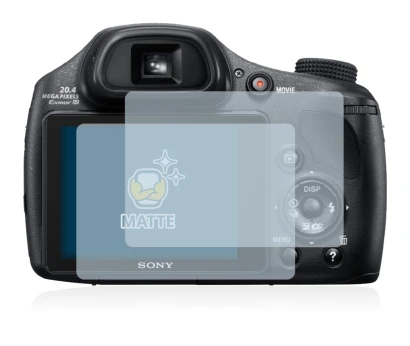 Imagen del dispositivo Sony Cyber-Shot DSC-HX350 con una amplia variedad de protectores de pantalla.