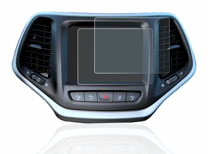 Imagen del dispositivo Jeep Cherokee Uconnect 8.4" con una amplia variedad de protectores de pantalla.