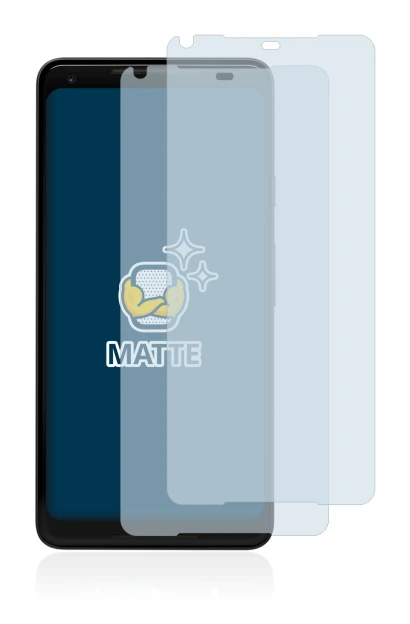 Imagen del dispositivo Google Pixel 2 XL con una amplia variedad de protectores de pantalla.