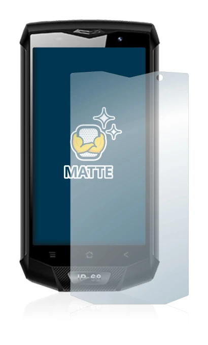 Imagen del dispositivo Blackview BV8000 Pro con una amplia variedad de protectores de pantalla.