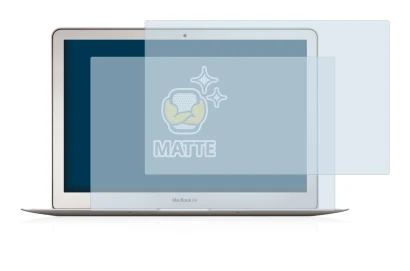 Imagen del dispositivo Apple MacBook Air 13" (Principios de 2015) con una amplia variedad de protectores de pantalla.