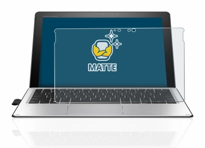 Imagen del dispositivo HP Elite x2 1012 G2 con una amplia variedad de protectores de pantalla.