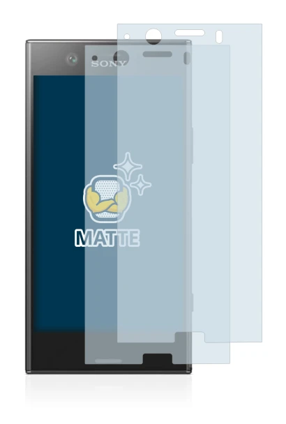 Imagen del dispositivo Sony Xperia XZ1 Compact con una amplia variedad de protectores de pantalla.