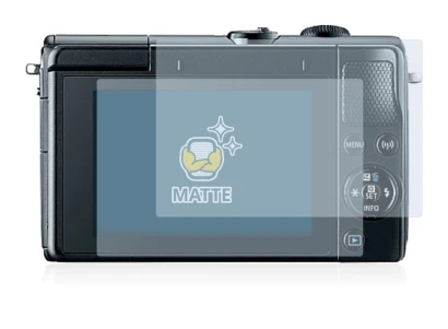 Imagen del dispositivo Canon EOS M100 con una amplia variedad de protectores de pantalla.