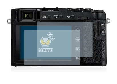 Imagen del dispositivo Fujifilm X-E3 con una amplia variedad de protectores de pantalla.