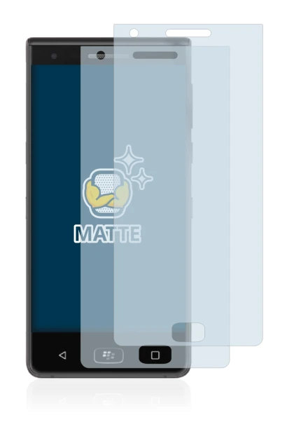 Imagen del dispositivo BlackBerry Motion 2017 con una amplia variedad de protectores de pantalla.