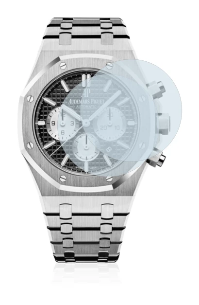 Imagen del dispositivo Audemars Piguet Royal Oak (41 mm) con una amplia variedad de protectores de pantalla.