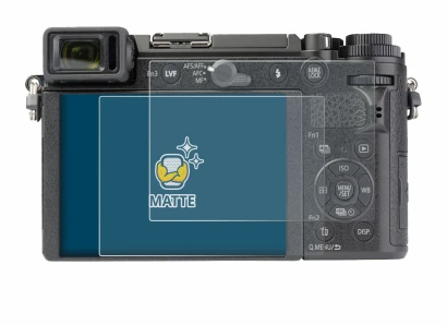 Imagen del dispositivo Panasonic Lumix DC-GX9 con una amplia variedad de protectores de pantalla.