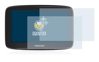 Imagen del dispositivo TomTom GO Basic (6") con una amplia variedad de protectores de pantalla.