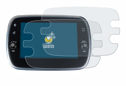 Imagen del dispositivo Fiat 500X 2016-2019 Uconnet 7" con una amplia variedad de protectores de pantalla.