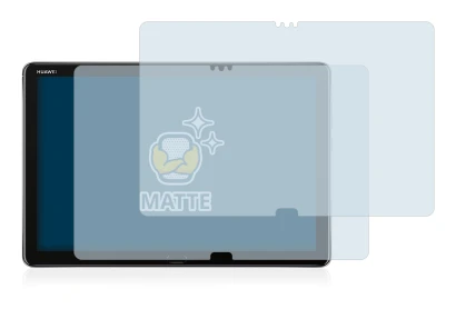 Imagen del dispositivo Huawei MediaPad M5 Lite 10.1" con una amplia variedad de protectores de pantalla.